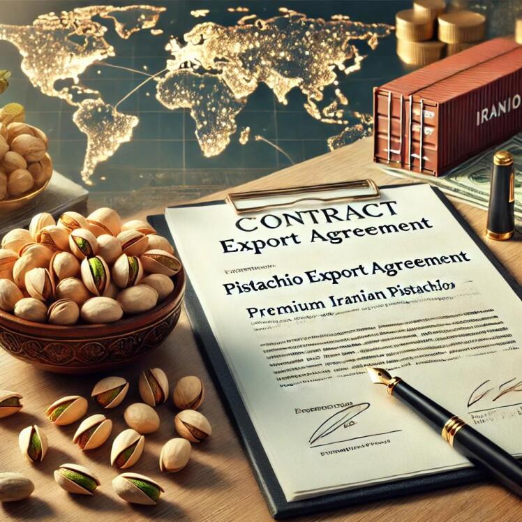 قرارداد صادرات پسته | پیشنویس حرفهای با ریسک نزدیک به صفر