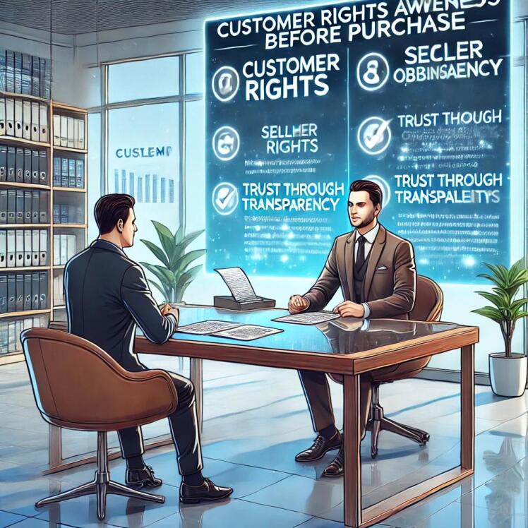 چرا اطلاعرسانی حقوق مشتری قبل از معامله، کلید جذب مشتری حرفهای است؟