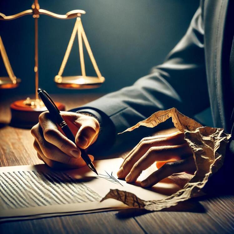 میخوام امضامو پس بگیرم! راهنمای حقوقی برای بیاعتبار کردن امضا